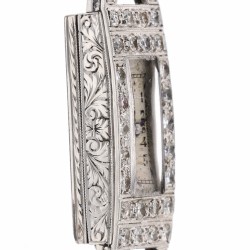 Art Deco Platina - Dameshorloge - ca. 1930