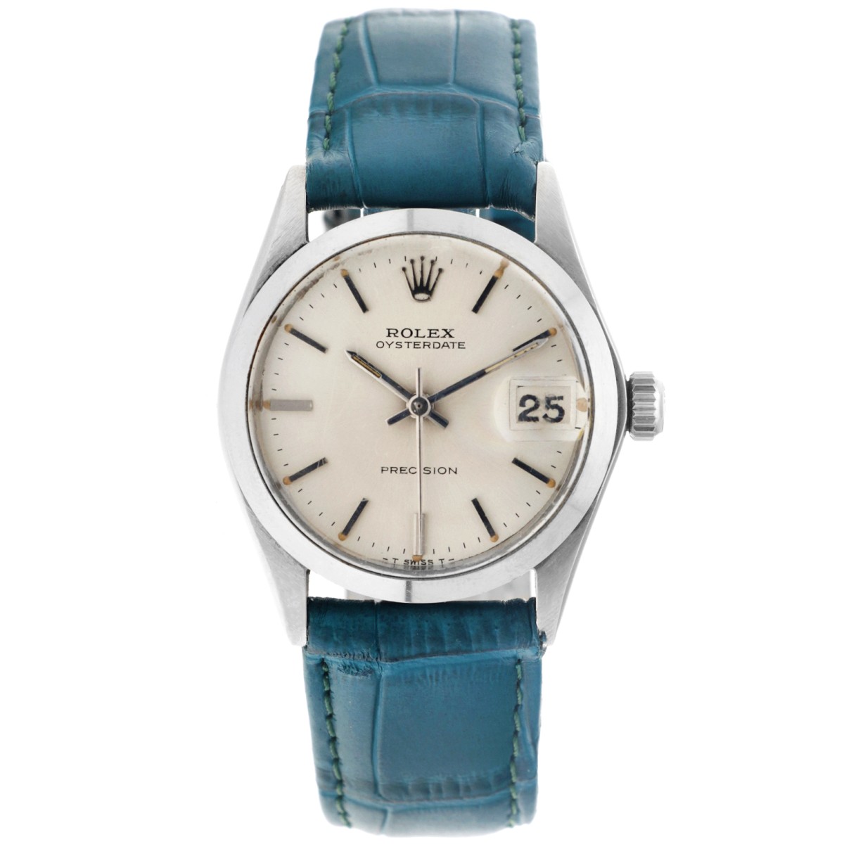 Rolex "Junior" Oysterdate Precision Midsize 6466 - Heren polshorloge - ca. 1966.