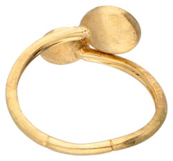 Marco Bicego 14 kt. geelgouden 'Jaipur' ring bezet met topaas en citrien.