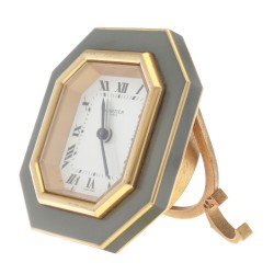 Cartier bureauklok met wekkerfunctie 7507.