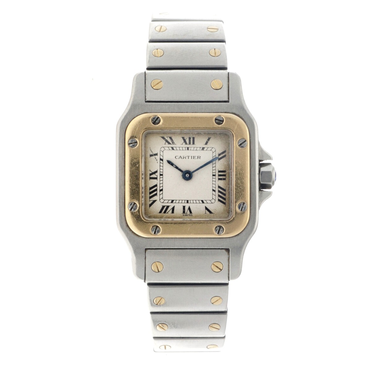 Cartier Santos Galbee 166930 - Dames polshorloge 