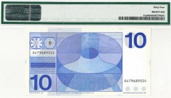 Nederland. 10 gulden . Bankbiljet. Type 1968. Type Frans Hals. - UNC.