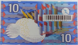 Nederland. 10 gulden . Bankbiljet. Type 1997. Type IJsvogel. - UNC.