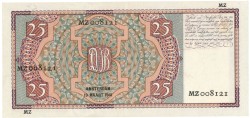 Nederland. 25 gulden . Bankbiljet. Type 1931. Type Mees. - Prachtig.