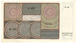Nederland. 25 gulden . Bankbiljet. Type 1943 I. Type Prinsesje II. - Prachtig.