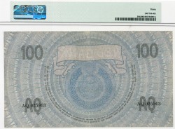 Nederland. 100 gulden. Bankbiljet. Type 1921. Type Grietje Seel. - Zeer Fraai.