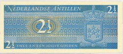 Netherlands-Antilles. 2½ gulden . Currency note. Type 1970. - UNC.