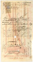 Netherlands-Indies. 10000 gulden. bill of exchange. Type 1879. Type Batavia. - Fine -.