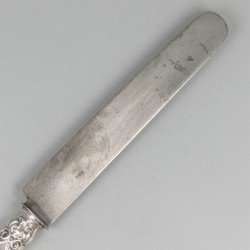 8-delige set dinermessen zilver.