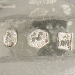 2-delige set strooilepels zilver.