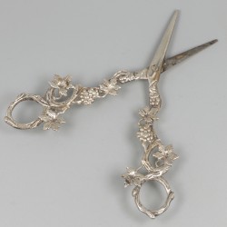 Druivenschaar zilver.