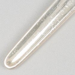6-delige set ontbijtmessen ''model Jeunesse'' zilver.