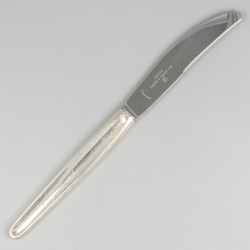 6-delige set ontbijtmessen ''model Jeunesse'' zilver.
