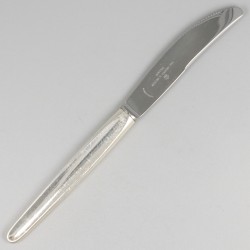 6-delige set ontbijtmessen ''model Jeunesse'' zilver.