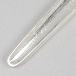 8-delige set fruitmesjes ''model Jeunesse'' zilver.