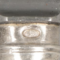10-delige set dinermessen zilver.