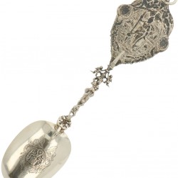 Gelegenheidslepel zilver.