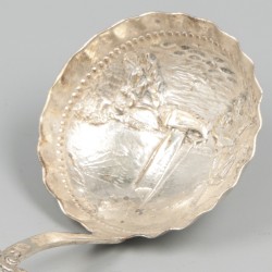2-delig lot roomlepels zilver.