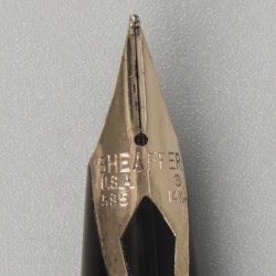 Vulpotlood (Cross) en vulpen (Sheaffer) goud / verguld.