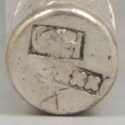 Naaldenkoker (Nederland, Amsterdam, 18e eeuw) zilver.