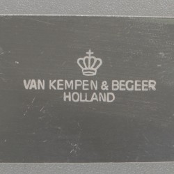 6-delige set dinermessen Haags lofje zilver.