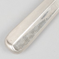 6-delige set dinermessen Haags lofje zilver.