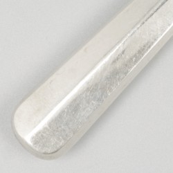 6-delige set dinermessen Haags lofje zilver.
