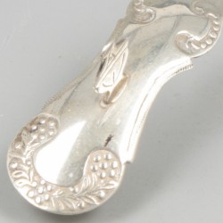 2-delig lot roomlepels zilver.