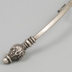2-delig lot jamlepels zilver.