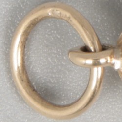 Schuifpotlood (Utrecht, Johannes Mattheus van Kempen Jr. 1854-1858) goud.