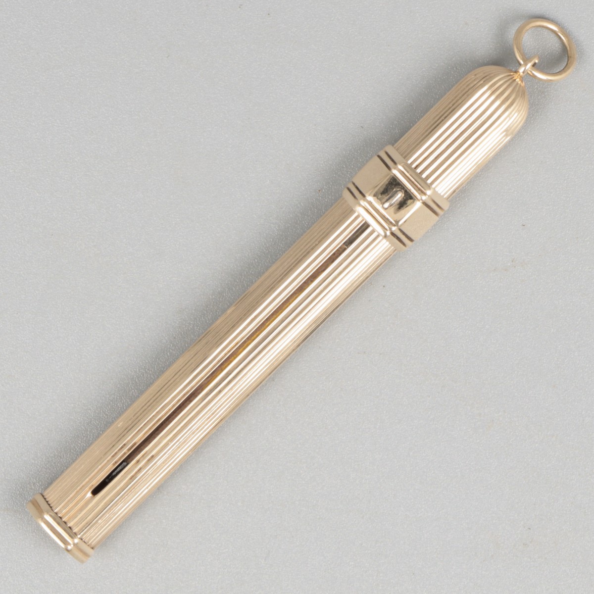 Schuifpotlood (Utrecht, Johannes Mattheus van Kempen Jr. 1854-1858) goud.