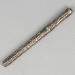 4-delig lot naaldenkokers zilver.