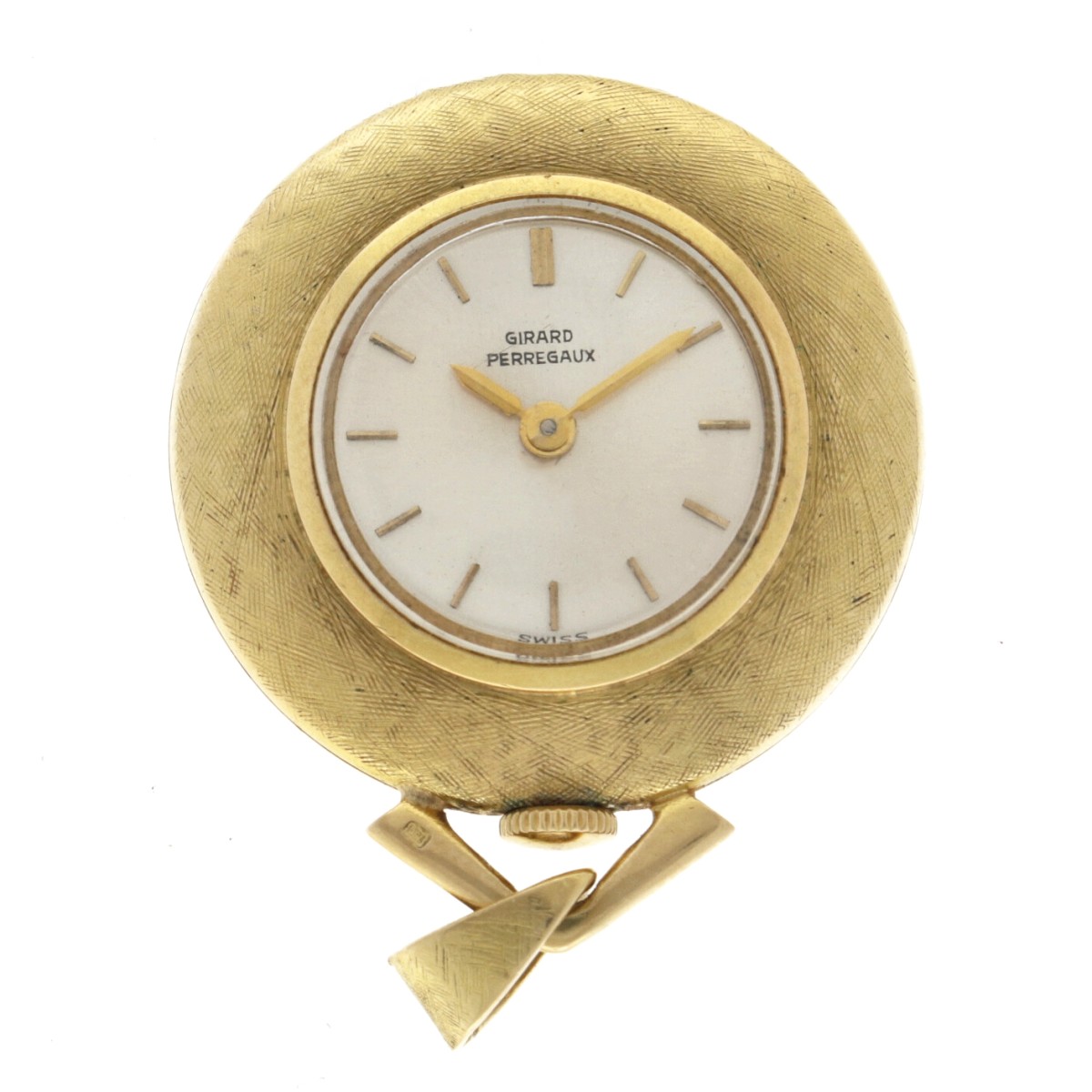 No Reserve - Girard Perregaux Zusterhorloge 18K. - Dames zakhorloge - ca. 1960.