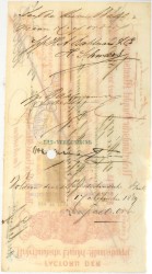 Netherlands-Indies. 8000 gulden . bill of exchange. Type 1879. Type Batavia. - Fine +.