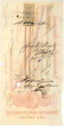 Netherlands-Indies. 4975 gulden . bill of exchange. Type 1879. Type Batavia. - Very good.