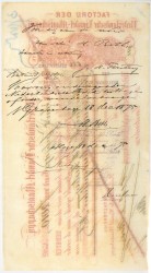 Netherlands-Indies. 2010 gulden . bill of exchange. Type 1875. Type Batavia. - Fine +.