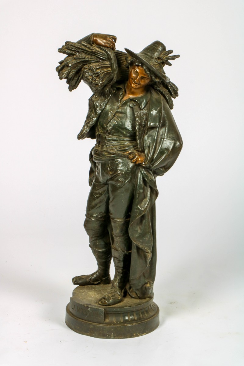 Een bronzen beeld, Frankrijk, 20e eeuw.