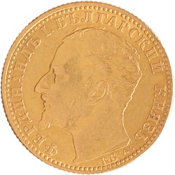 Bulgaria. Kingdom. Ferdinand I. 10 Leva. 1894.