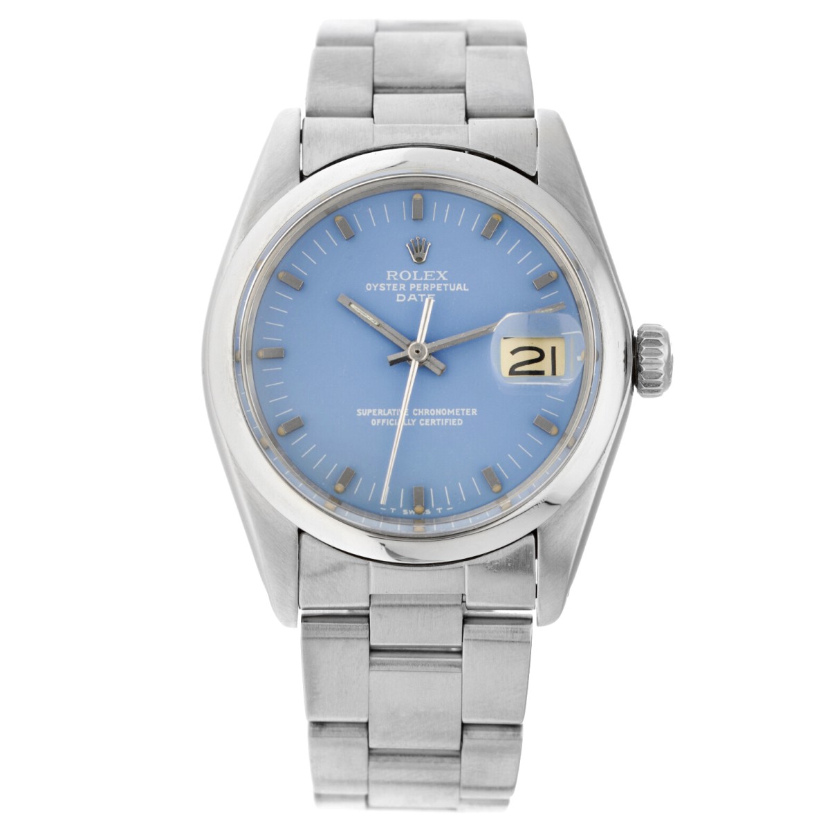 Rolex Oyster Perpetual Date 34 1500 - Heren polshorloge - ca. 1979.