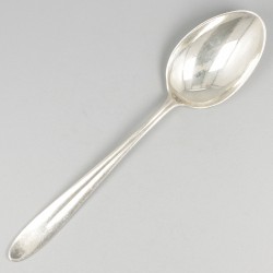6-delige set lepels zilver.