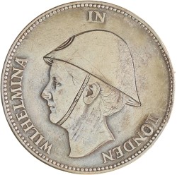 1 gulden. Wilhelmina in Londen. 1931. Zeer Fraai +.
