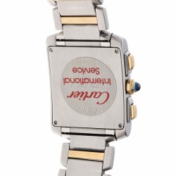 Cartier Tank Francaise Chronoflex 2303 - Herenhorloge - ca. 2005