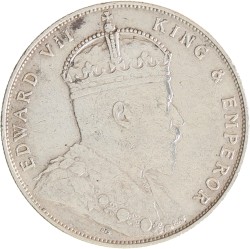 Straits Settlements. Edward VII. Dollar. 1907.