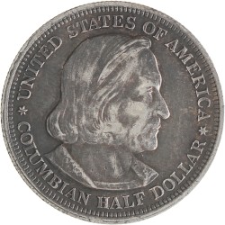 USA. ½ Dollar - World's Columbian exposition Chicago. 1893.