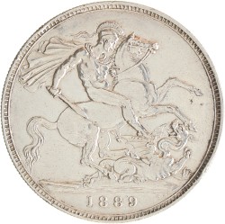 Great Britain. Victoria. Crown. 1889.