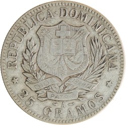 Dominican Republic. Peso. 1897.
