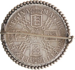 Great Britain. William III and Maria Stuart. Crown. 1691 TERTIO.