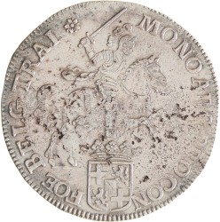 Dukaton of zilveren rijder. Utrecht. 1711. Zeer Fraai.