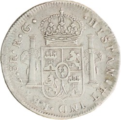Mexico. Spanish colony. Ferdinand VII. 8 Reales. 1821 Zs RG.