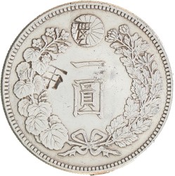 Japan. Meiji period. Mutsuhito. 1 Yen. Yr. 26 (1893).
